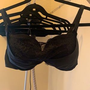 Victoria’s Secret push up bra black lace